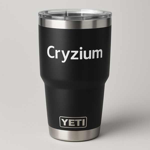 Vaso Cryzium de Acero Inoxidable En Coolaboracion con Yeti 30 oz